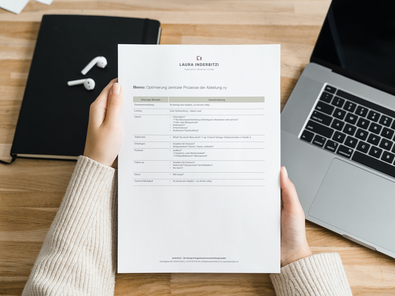 Laura Inderbitzi - Beratung und Organisationsentwicklung GmbH