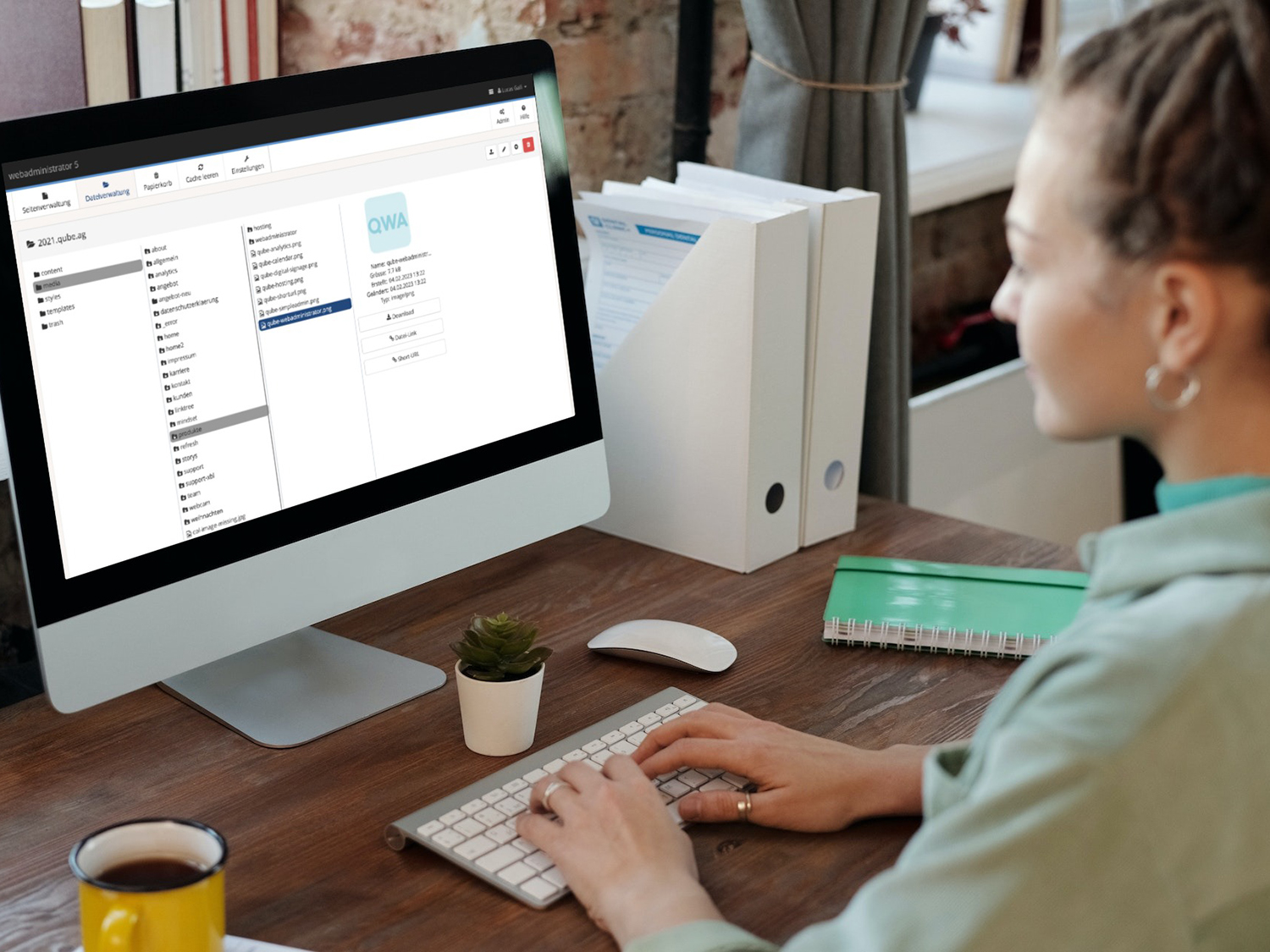 Qube Creatives Webadministrator